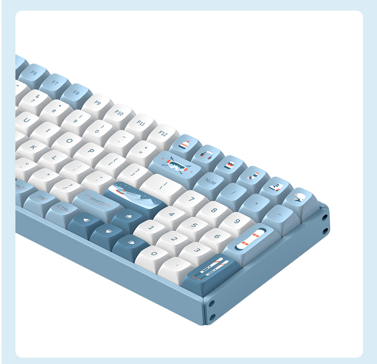 IQUNIX F97 Wintertide Aluminium Alloy Hot Swappable Mechanical Keyboard - IPOPULARSHOP