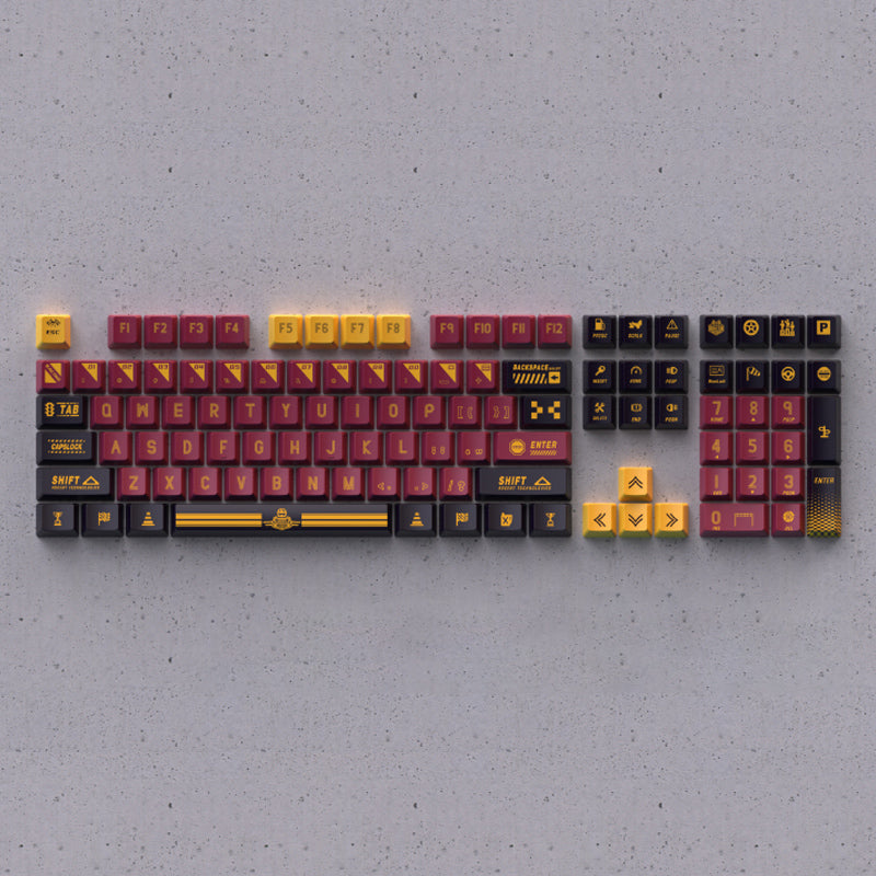 JAMESDONKEY Racing Series OEM Keycaps - IPOPULARSHOP