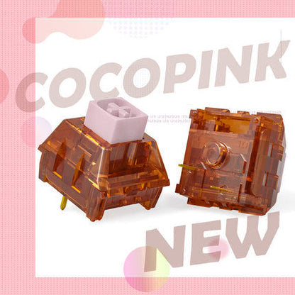 Kailh BOX Coco Pink Mechanical Keyboard Switch - IPOPULARSHOP