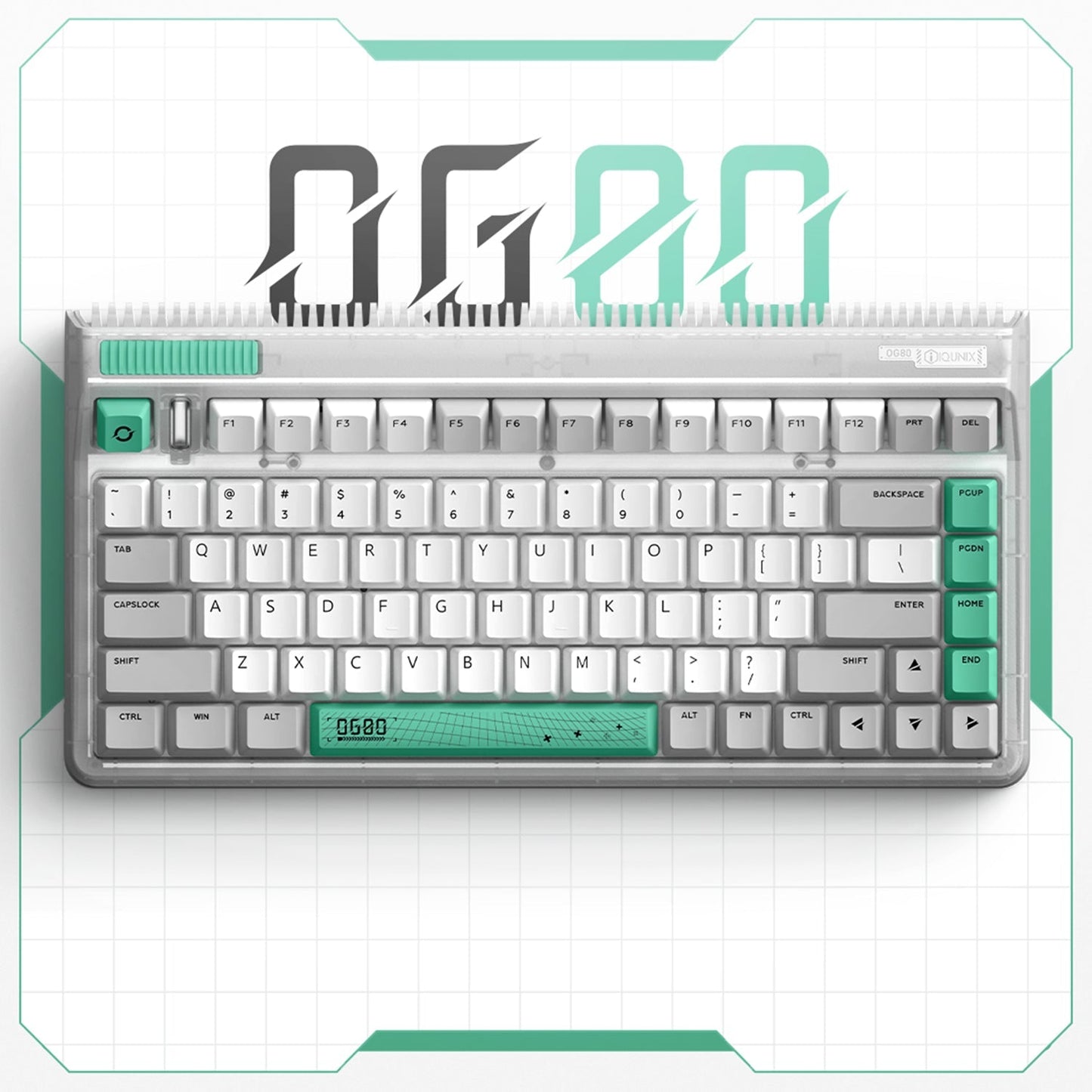 IQUNIX OG80 Wormhole Wireless Mechanical Keyboard - IPOPULARSHOP