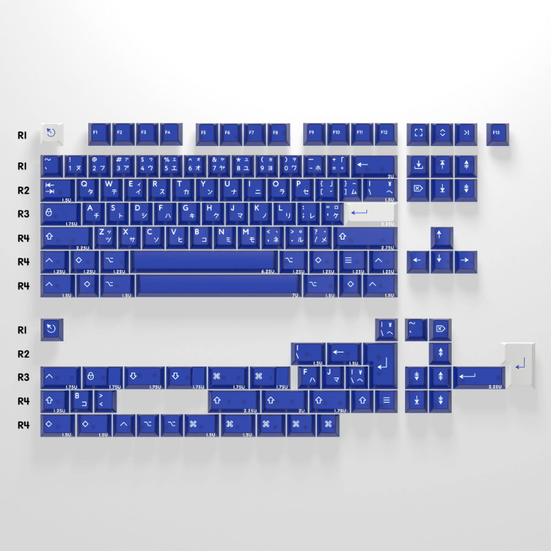 KBDfans Klein Blue Cherry Keycaps - IPOPULARSHOP