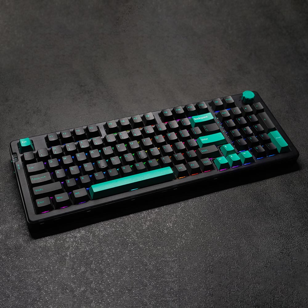 JAMESDONKEY RS6 Transparent Hot-swap Mechanical Keyboard - IPOPULARSHOP