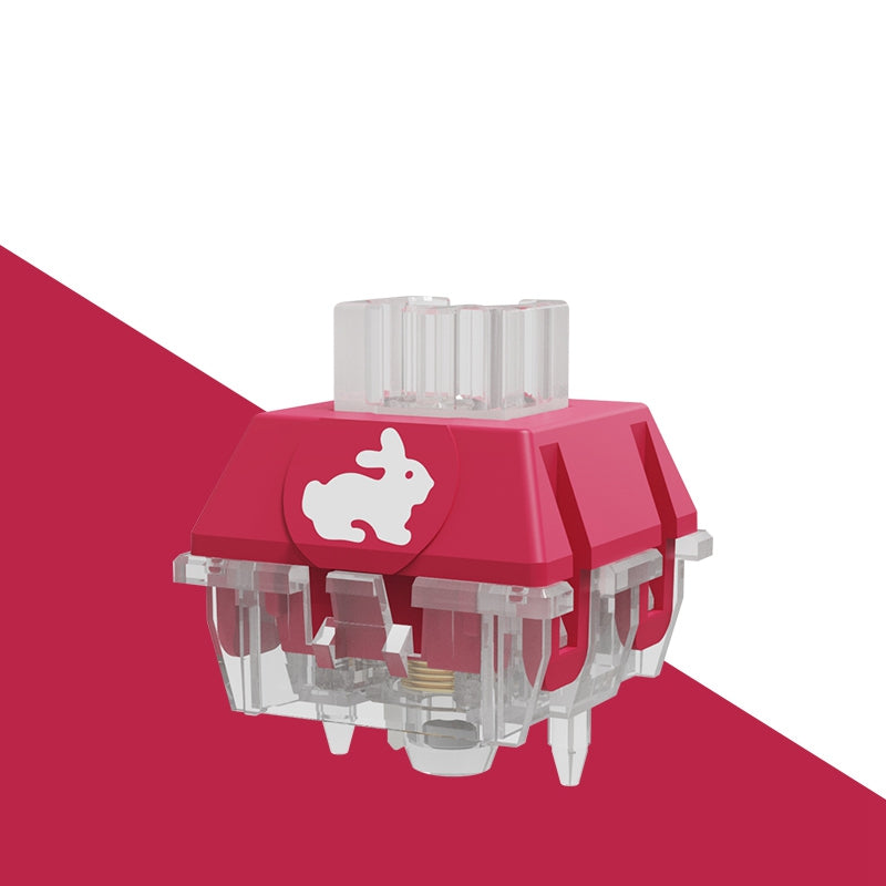 TTC Rabbit RGB Mechanical Switches – Smooth & Fast Linear Feel ...