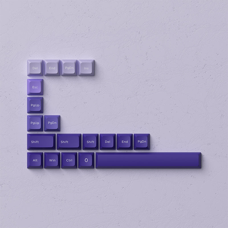 AKKO Provence Purple JDA Keycaps - IPOPULARSHOP