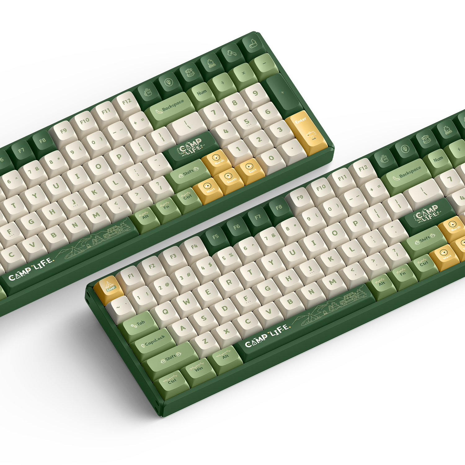 クリアランス セール iQunix F97 有線 無線 US配列 97%サイズ Camping