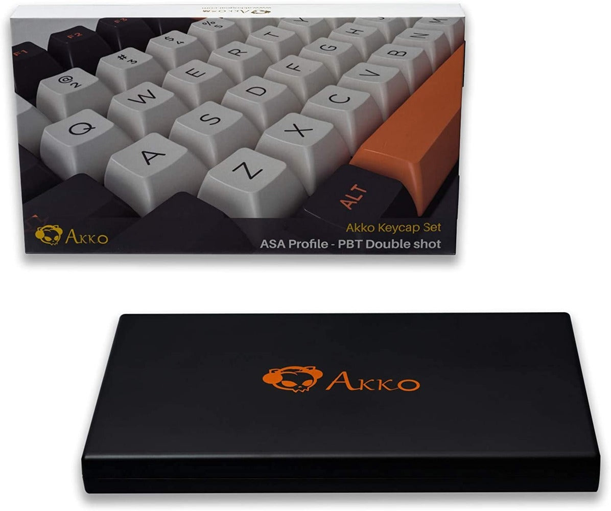 AKKO Carbon Retro ASA Profile/Cherry Profile Keycaps Set - IPOPULARSHOP