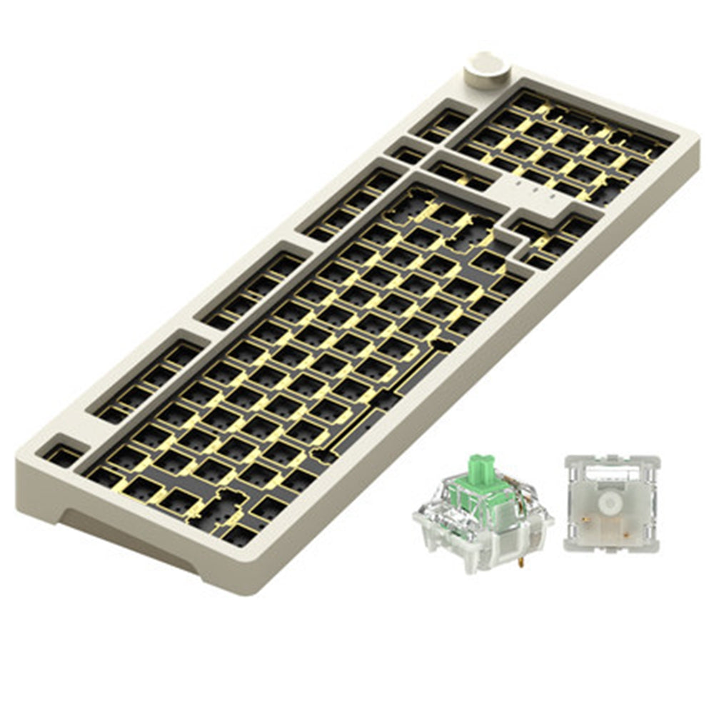 JAMESDONKEY RS2 Hot-swap White Light Mechanical Keyboard - IPOPULARSHOP