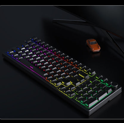 AJAZZ AK992 Side Printed Mechanical Keyboard - IPOPULARSHOP