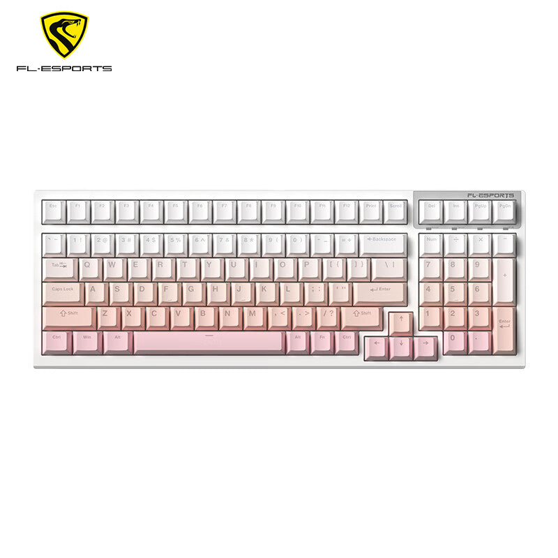 FL·ESPORTS FL100 Three Mode Mechanical Keyboard - IPOPULARSHOP