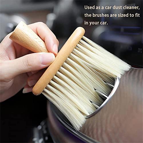 High-Density Ultra Soft Brush, Keyboard Brush, Car Brush, Wooden Handle Detail Brush - IPOPULARSHOP