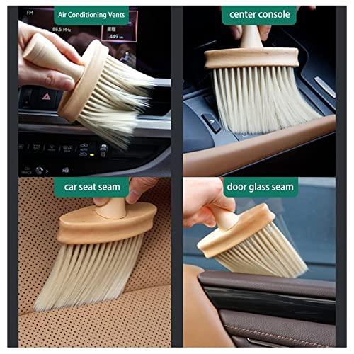 High-Density Ultra Soft Brush, Keyboard Brush, Car Brush, Wooden Handle Detail Brush - IPOPULARSHOP