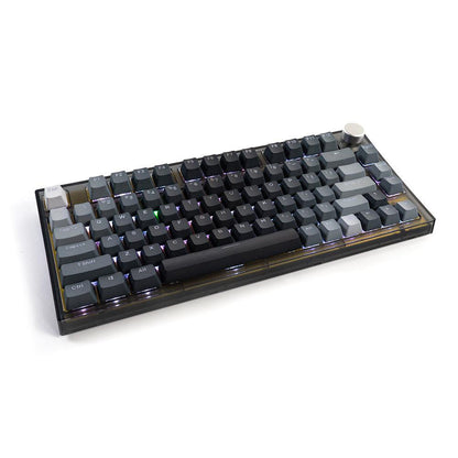 IDOBAO NJ80 Wireless 2.4g BT 5.0 Type-c Mechanical RGB Keyboard Kit - IPOPULARSHOP