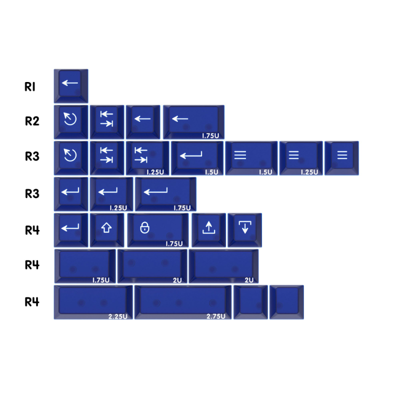 KBDfans Klein Blue Cherry Keycaps - IPOPULARSHOP