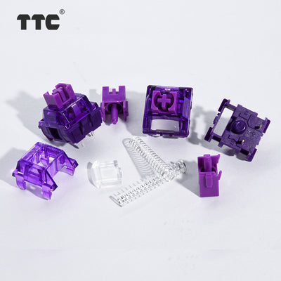 TTC Flaming Purple Mechanical Keyboard Switches - IPOPULARSHOP