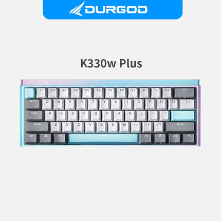 DURGOD K330W PLUS Wireless Hot-Swap Mechanical Keyboard - IPOPULARSHOP