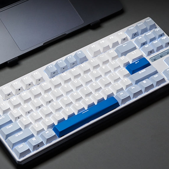 DURGOD K610W/K620W White Backlight Mechanical Keyboard - IPOPULARSHOP