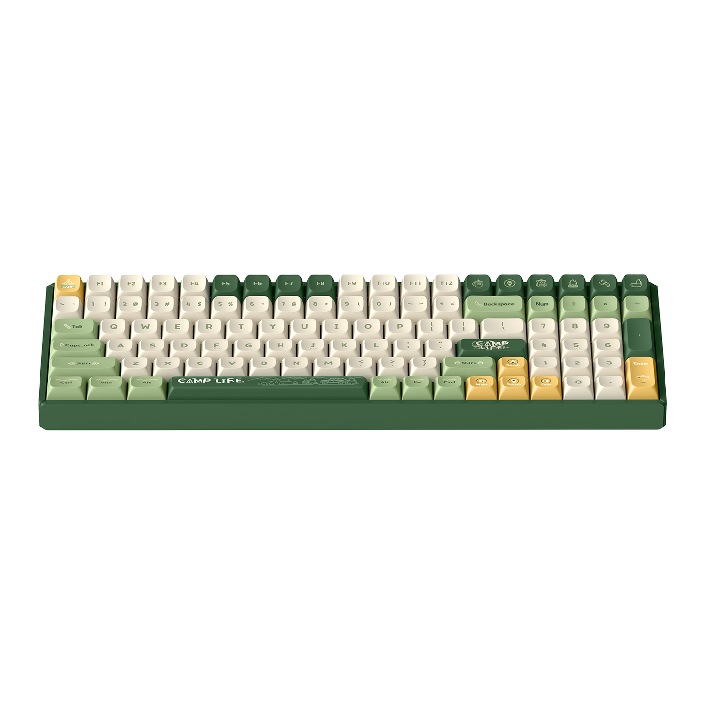 IQUNIX F97 Camping Wireless Mechanical Keyboard - IPOPULARSHOP