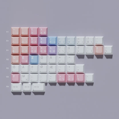 KBDfans ePBT Dreamscape Keycaps - IPOPULARSHOP