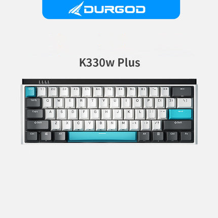 DURGOD K330W PLUS Wireless Hot-Swap Mechanical Keyboard - IPOPULARSHOP
