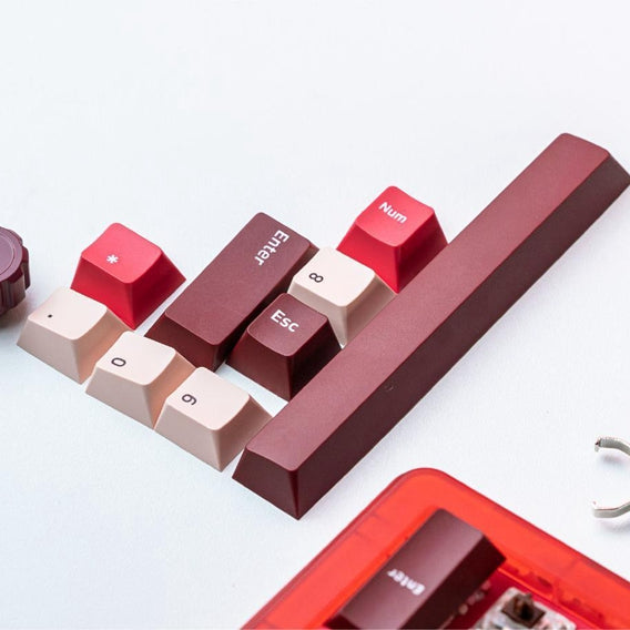 JAMESDONKEY RS6 Transparent Hot-swap Mechanical Keyboard - IPOPULARSHOP