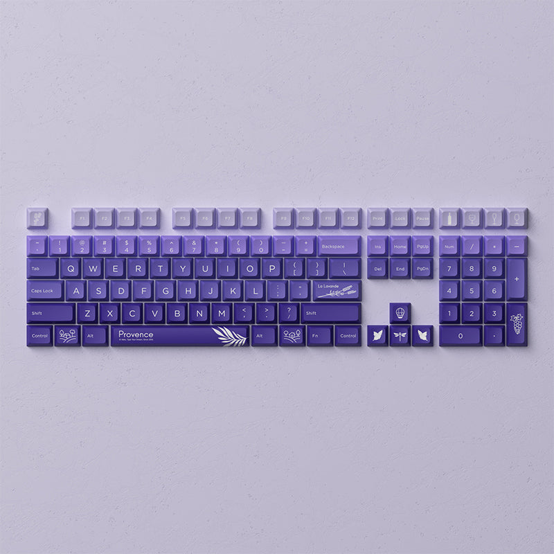 AKKO Provence Purple JDA Keycaps - IPOPULARSHOP