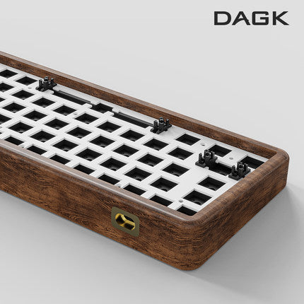 DAGK Wood Three Mode Keyboard Kit - IPOPULARSHOP