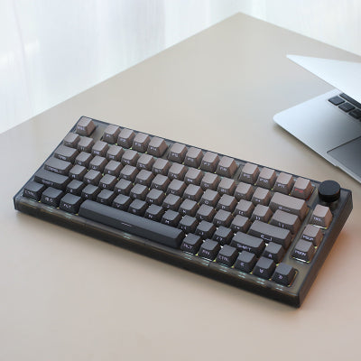Keydous NJ80-AP Side Lit Mechanical Keyboard - IPOPULARSHOP