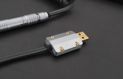GeekCable Full Grey Customized DIY Manual Mechanical Keyboard Cable - IPOPULARSHOP