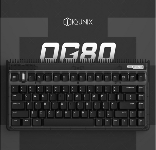 IQUNIX OG80 Dark Side Three Mode Mechanical Keyboard - IPOPULARSHOP
