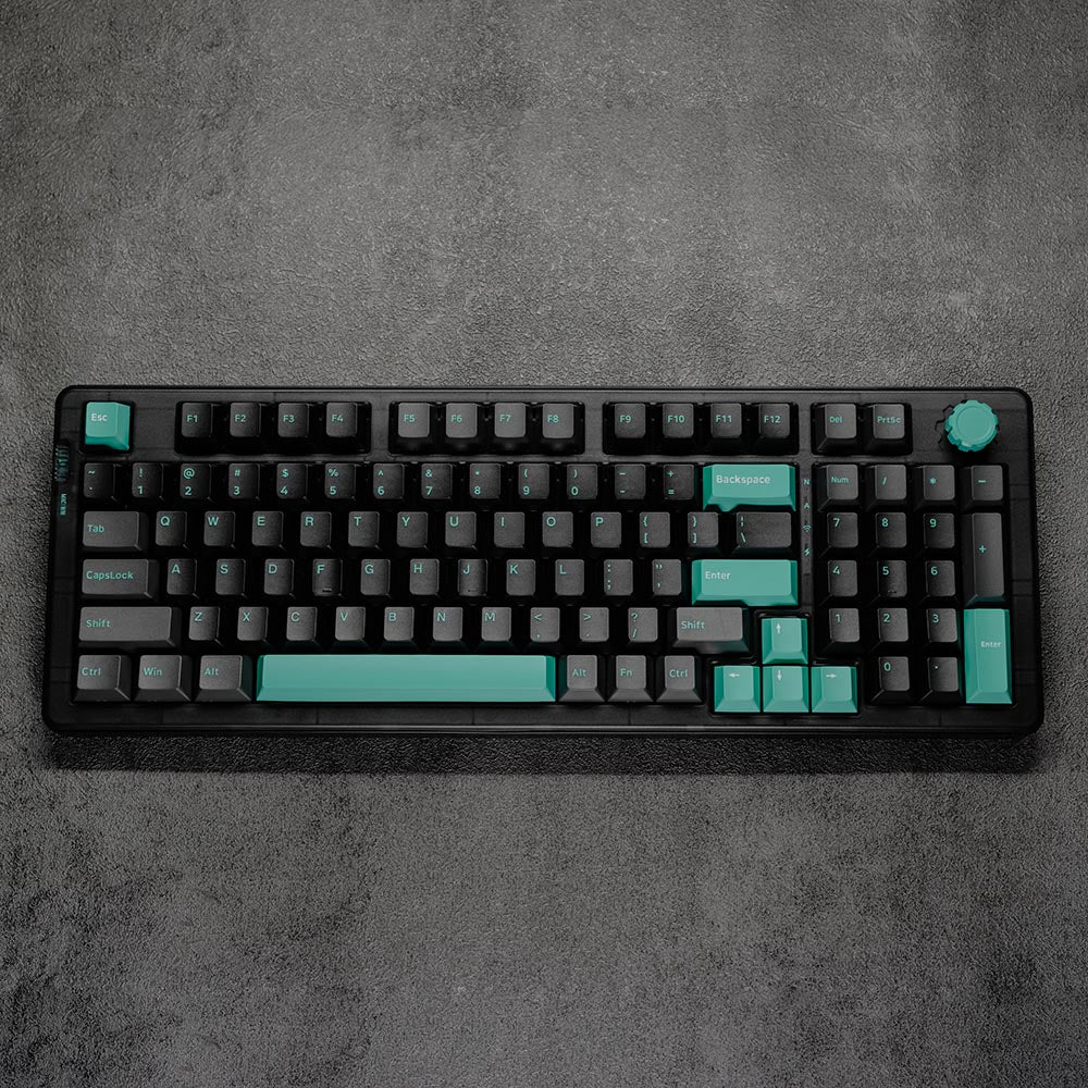 JAMESDONKEY RS6 Transparent Hot-swap Mechanical Keyboard - IPOPULARSHOP