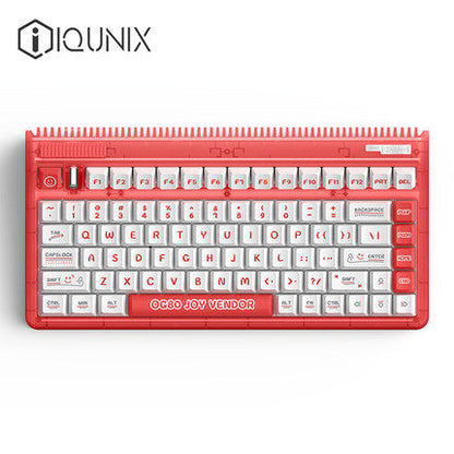 IQUNIX OG80 Joy Vendor Three Mode Mechanical Keyboard - IPOPULARSHOP