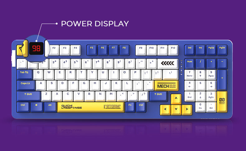 Dareu A98 Wireless Mechanical Keyboard Customized Hot Swappable - IPOPULARSHOP