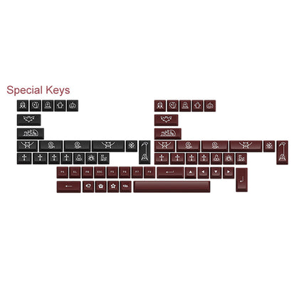 AKKO Dracula Castle Keycap Set 198 Keys ASA Profile Keycaps Set - IPOPULARSHOP