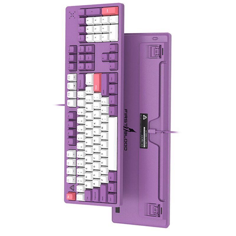 AJAZZ B27 Mechanical 104Keys Gaming Keyboard - IPOPULARSHOP