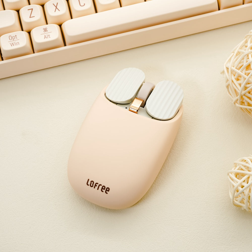 Lofree Milk Tea Bluetooth Mouse - IPOPULARSHOP