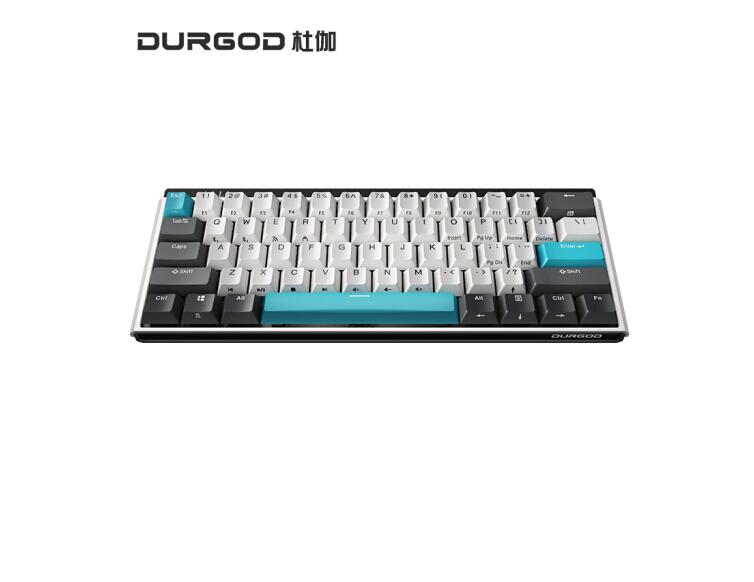 DURGOD K330W 61 Keys Three-mode Gaming Mechanical Keyboard - IPOPULARSHOP