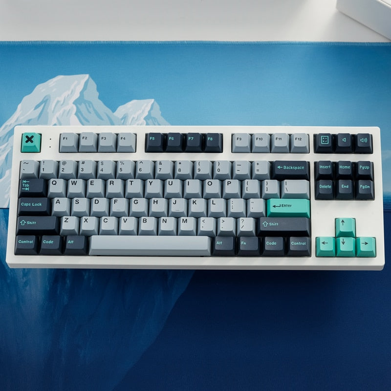 G-MKY Hammerhead Shark 173 Cherry Profile PBT Keycaps - IPOPULARSHOP