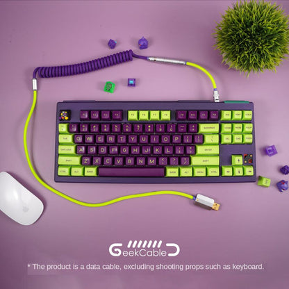 GeekCable Purple Customized Mechanical Keyboard Data Cable - IPOPULARSHOP