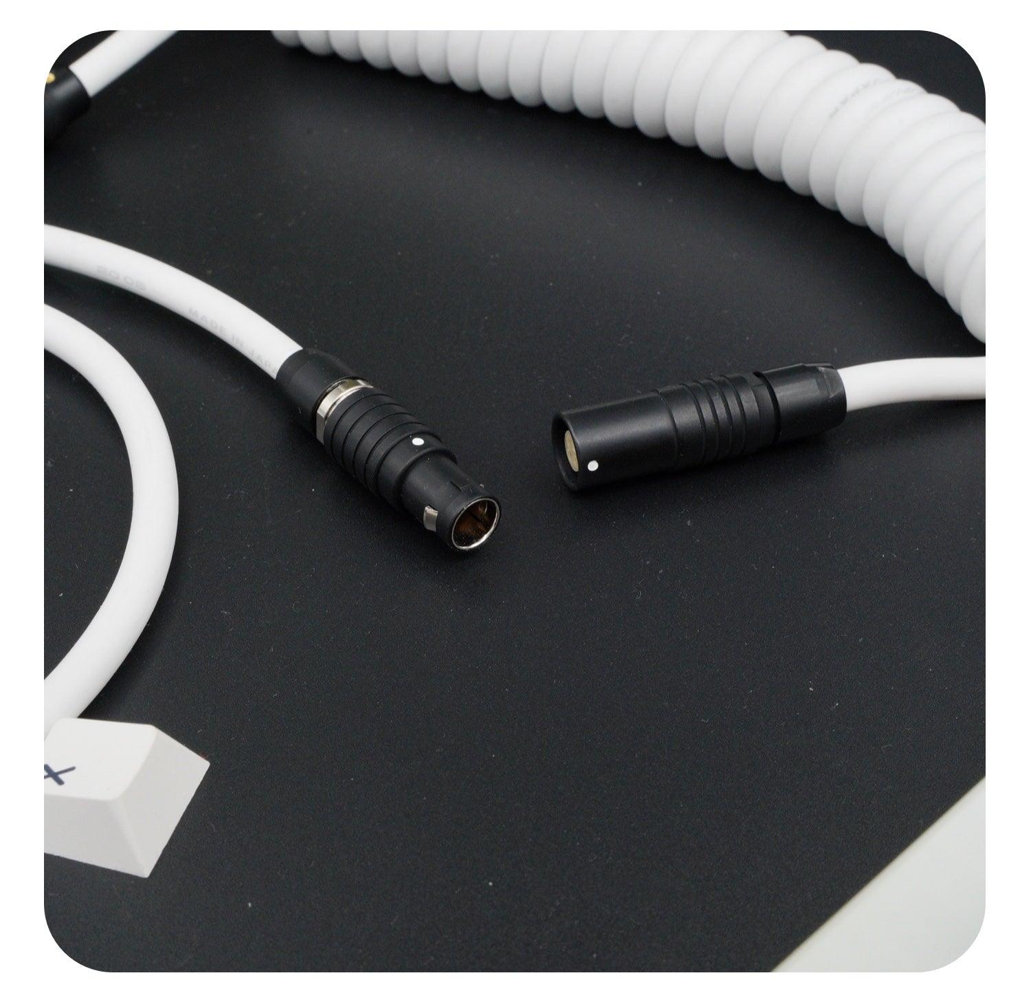 GeekCable White Handmade Customized Keyboard Cable - IPOPULARSHOP