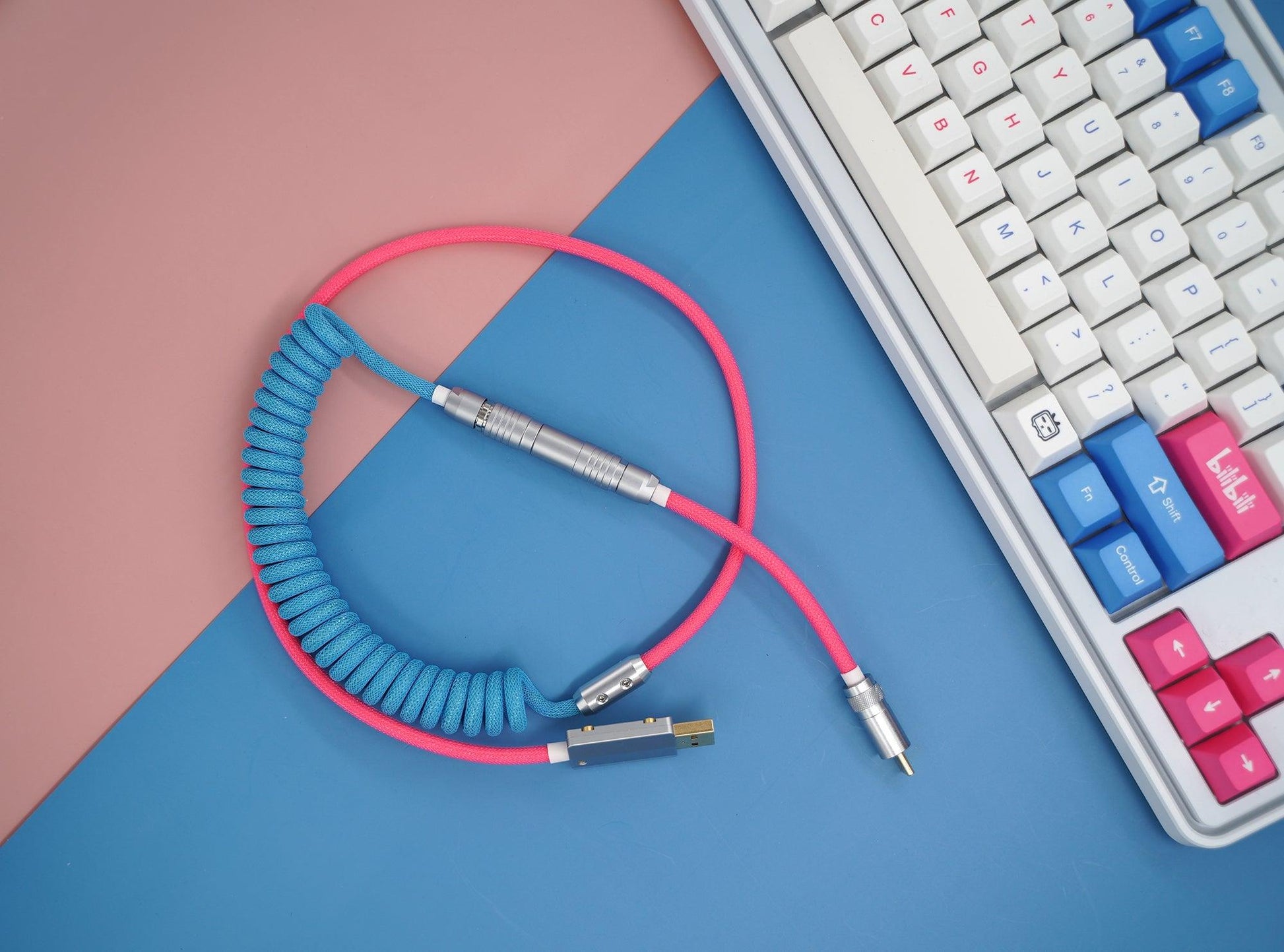 GeekCable Manual Type-C/Mini-USB/Micro-USB Custom Mechanical Keyboard Cable - IPOPULARSHOP