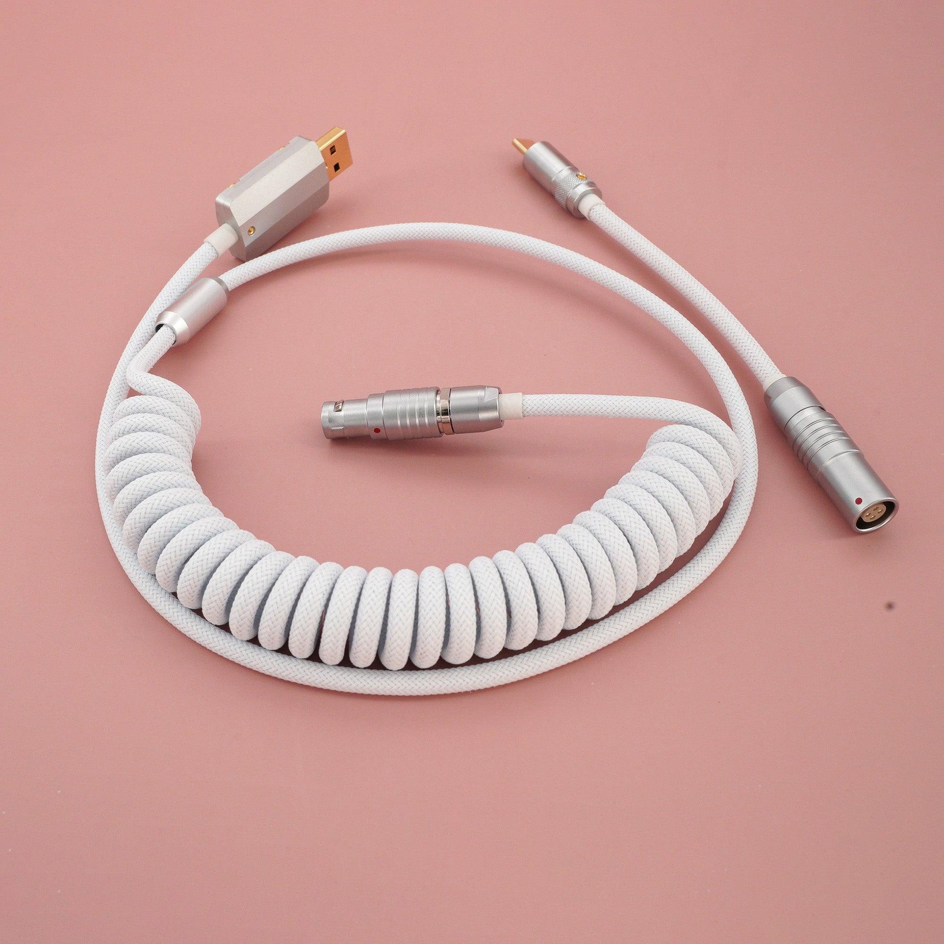 GeekCable Manual Type-C/Mini-USB/Micro-USB Custom Mechanical Keyboard Cable - IPOPULARSHOP