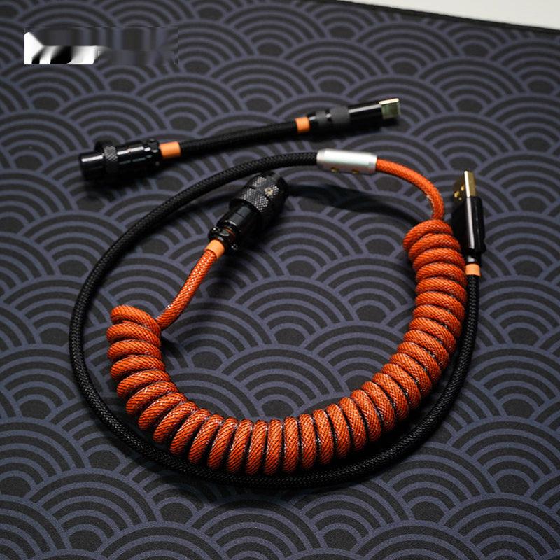 GeekCable Manual Type-C/Mini-USB/Micro-USB Custom Mechanical Keyboard Cable - IPOPULARSHOP