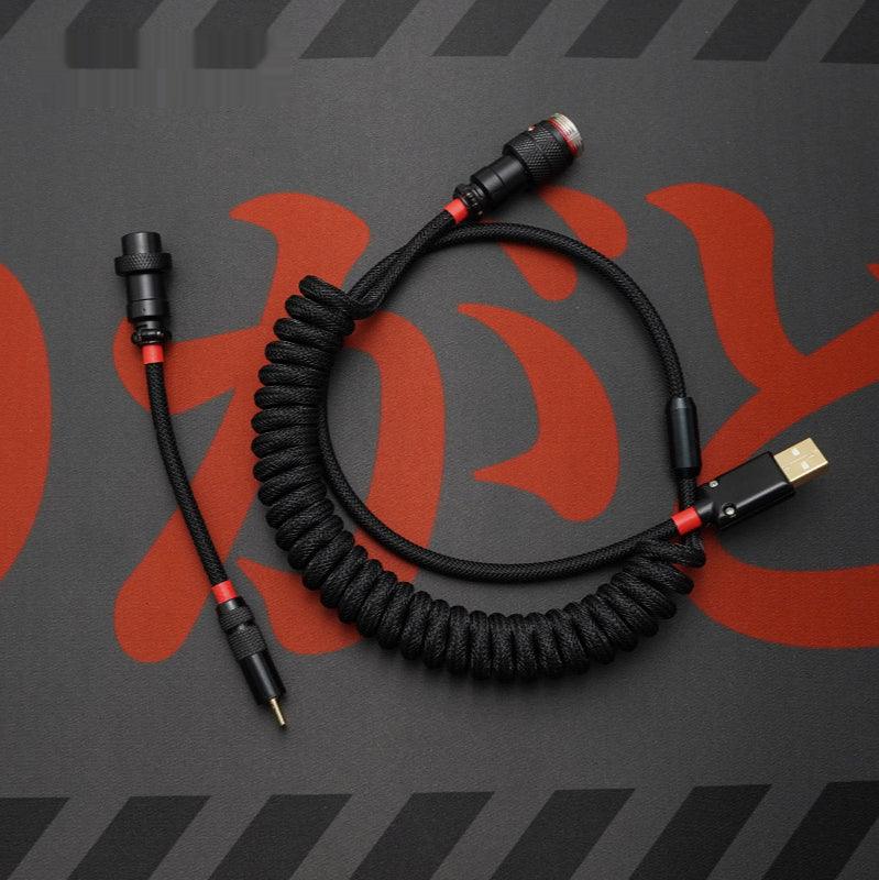 GeekCable Manual Type-C/Mini-USB/Micro-USB Custom Mechanical Keyboard Cable - IPOPULARSHOP