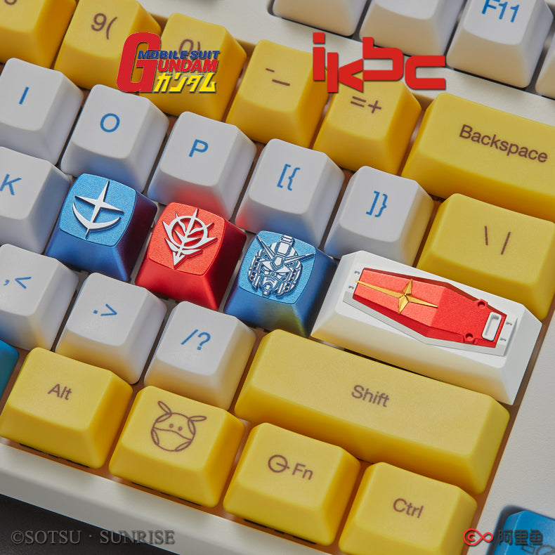 ZOMOPLUS X iKBC X MOBILE SUIT Gundam Series Aluminum Keycap - IPOPULARSHOP
