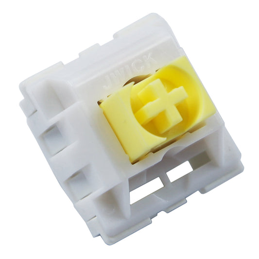 Ginger Milk Switches( 5 Pin 63.5g Linear Gold Spring Prelubed/JWICK)