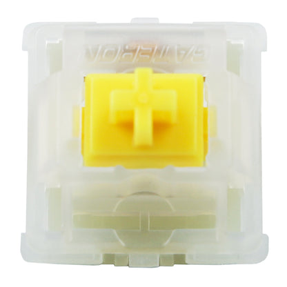 Gateron CAP V2 Milky Yellow Switches(Linear 5 Pin 63g) - IPOPULARSHOP