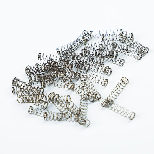 110pcs\lot 24k Gold-plated And Stainless Steel Custom Springs For switches Replacement