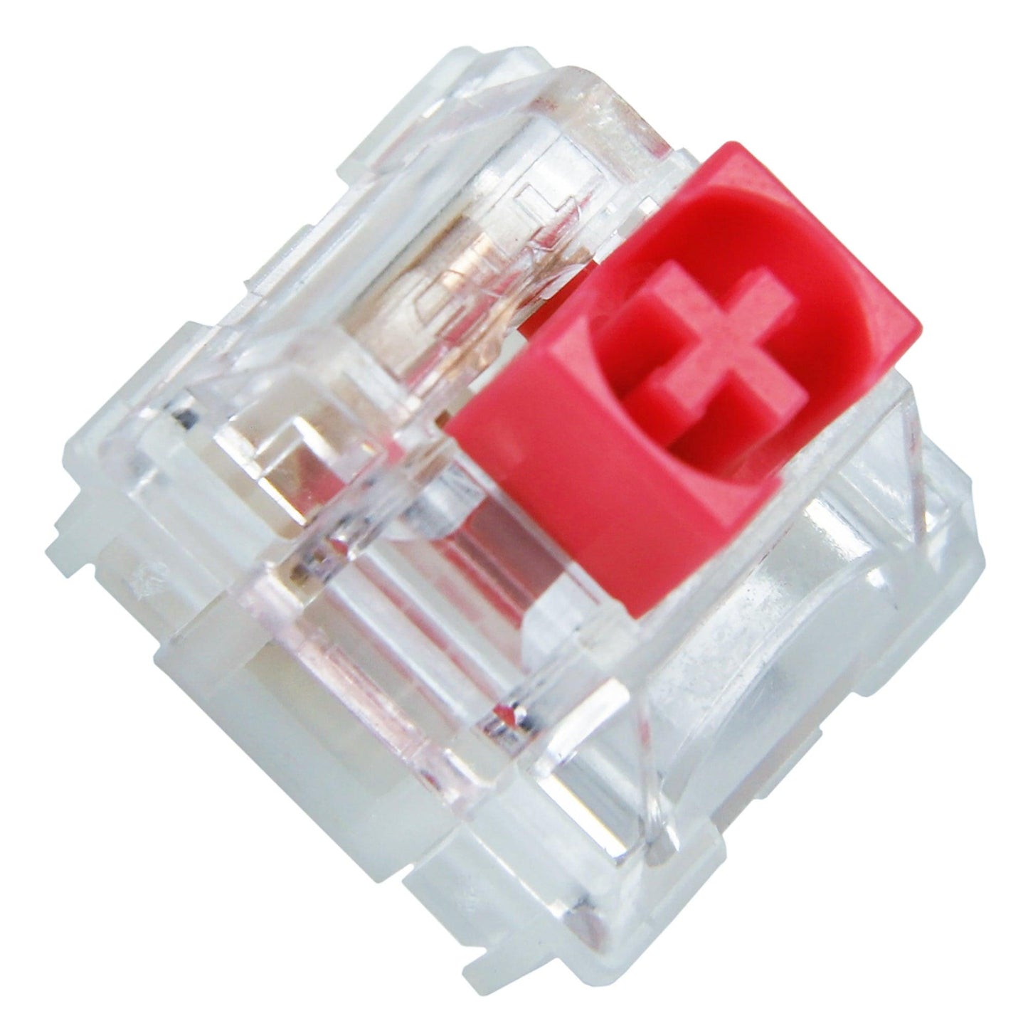 TTC 3 Pin 45g Linear Silent Red (Factory Pre-lubed) RGB SMD Switches Gold Plated Spring - IPOPULARSHOP