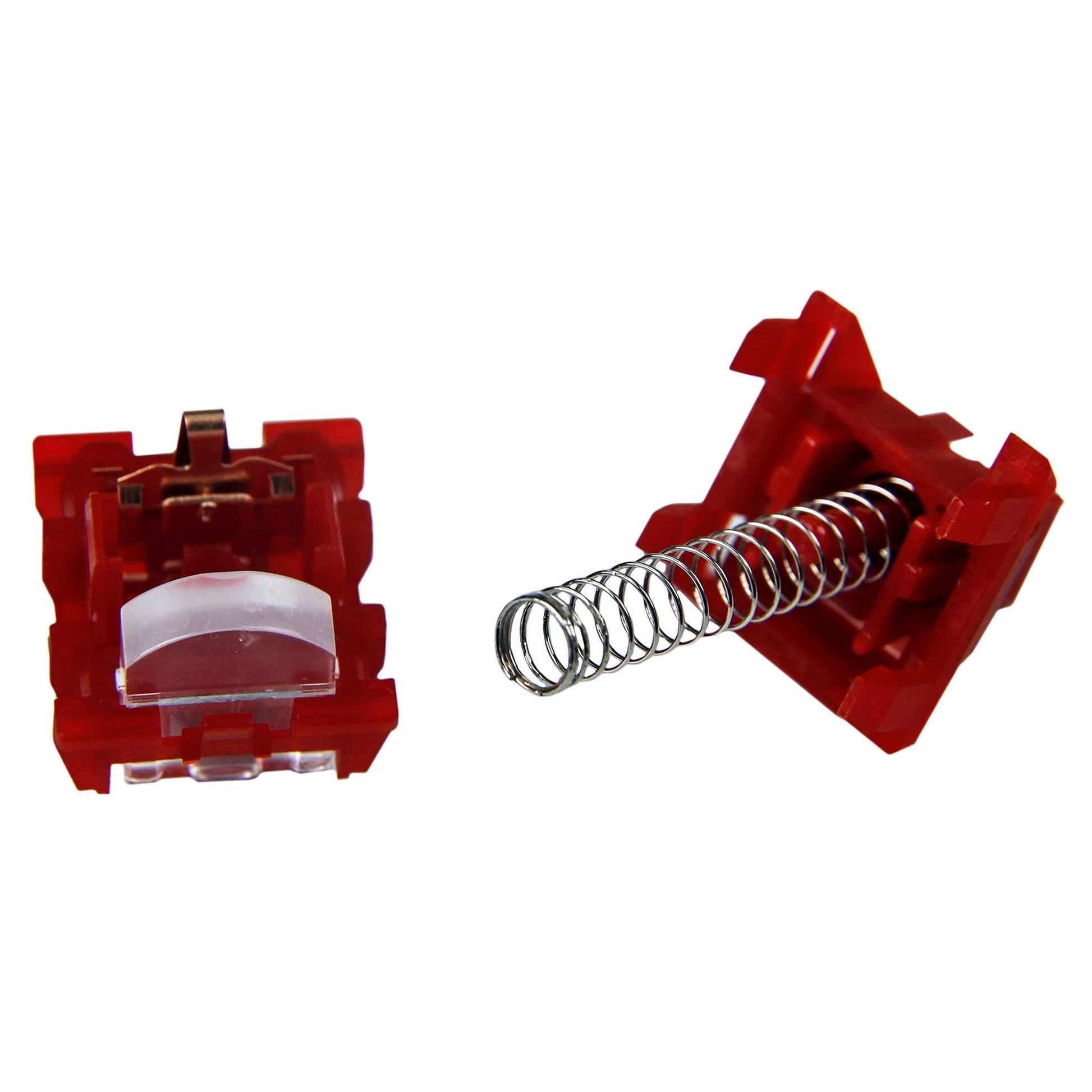 TTC 3 Pin 45g Linear Flame Red (Factory Pre-lubed) RGB SMD Switches Shaft Gold Contact - IPOPULARSHOP