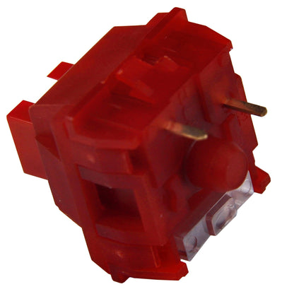 TTC 3 Pin 45g Linear Flame Red (Factory Pre-lubed) RGB SMD Switches Shaft Gold Contact - IPOPULARSHOP